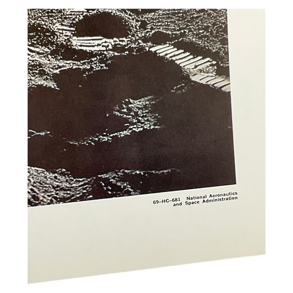 Astronaut Edwin Aldrin Jr Moonwalk NASA Lunar Module Photo 1969 - Picture 4 of 5